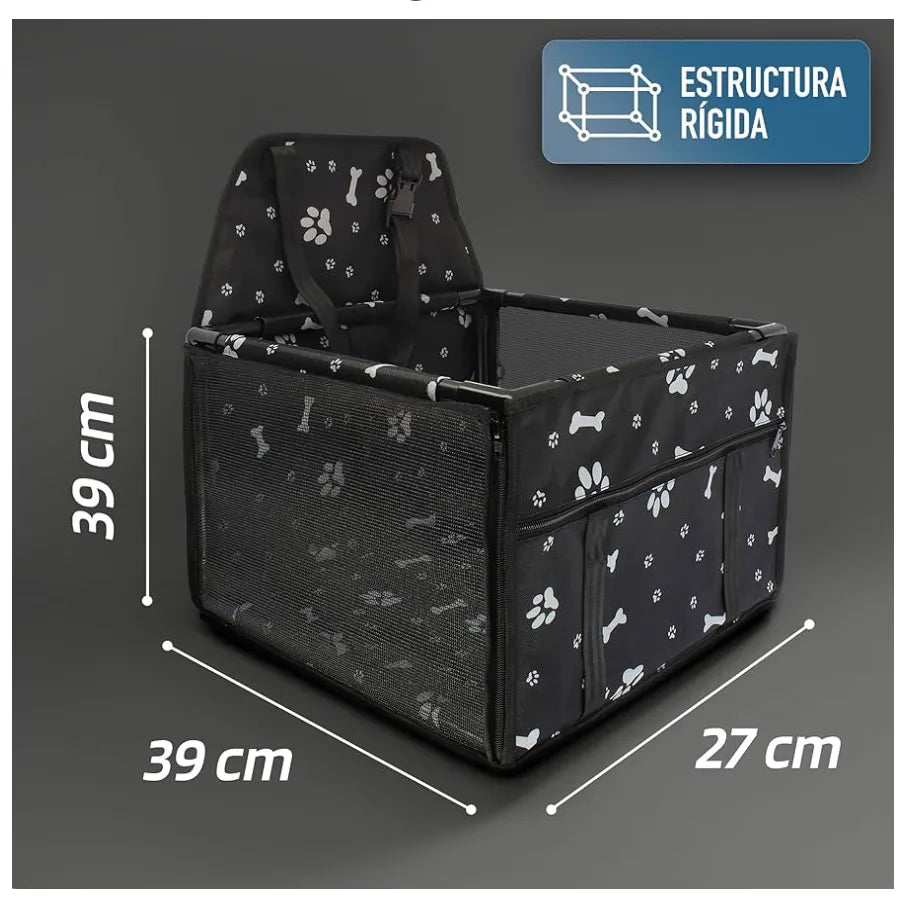 Asiento de coche mascotas