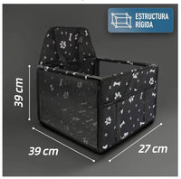 Asiento de coche mascotas