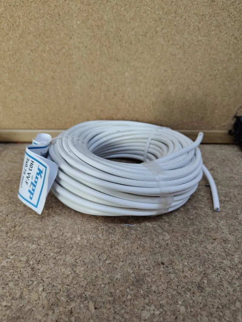 Cable eléctrico 25 M