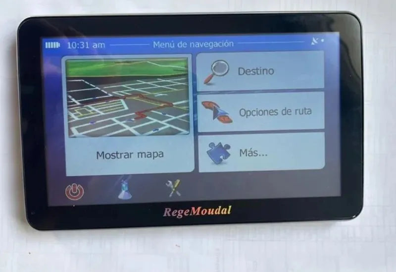 navegación por satélite coche GPS