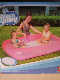 Piscina hinchable cuadrada