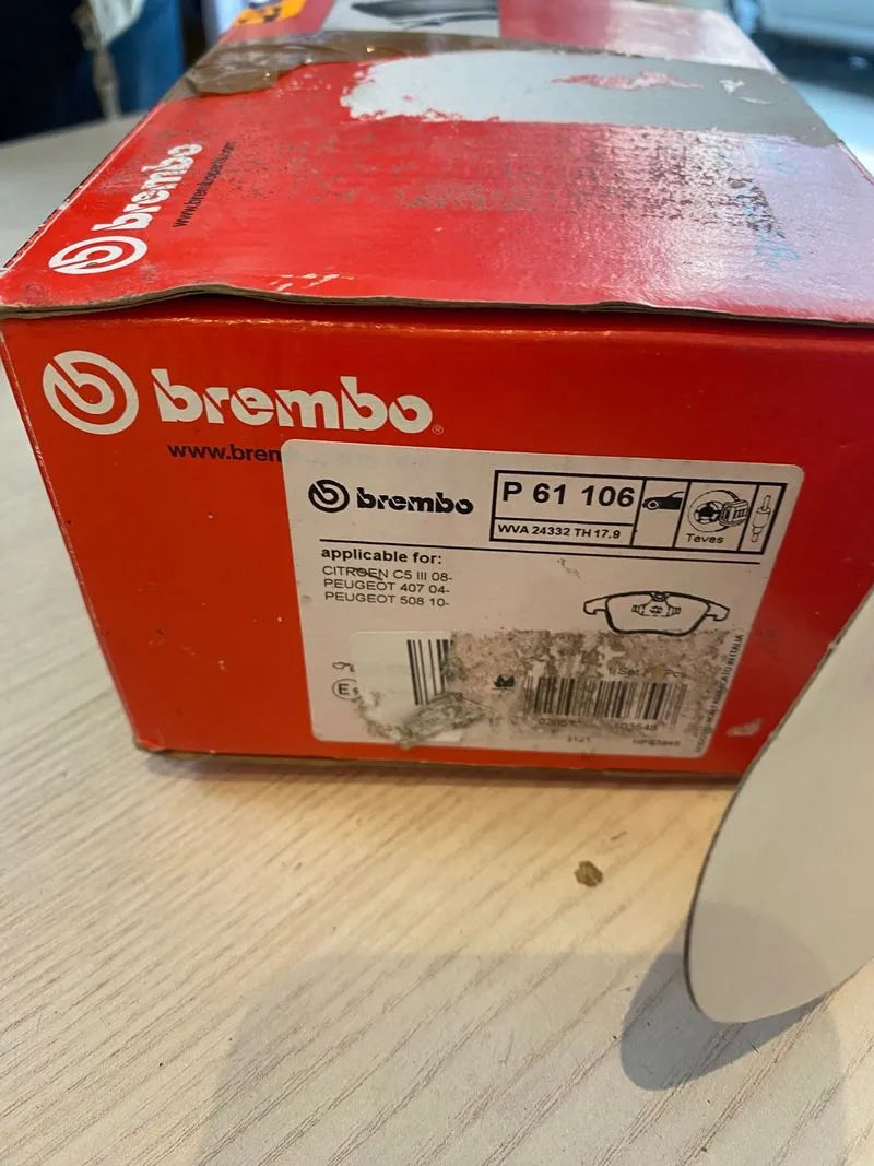 Brembo P 61 106 Pastillas de Frenos