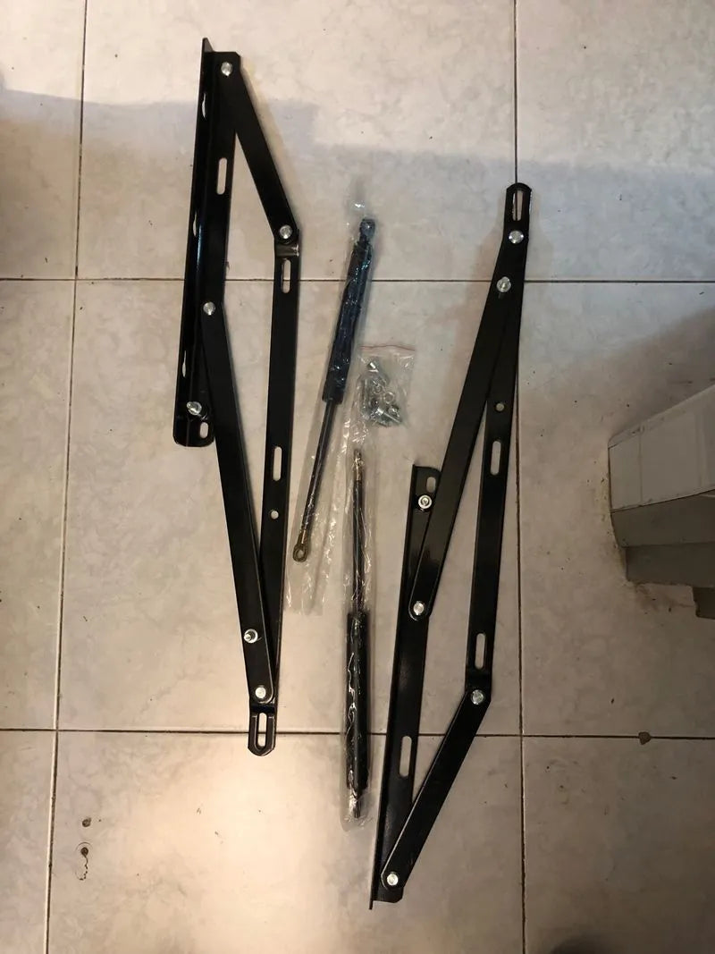 Juego de mecanismos elevables para cama canapé