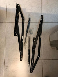 Juego de mecanismos elevables para cama canapé