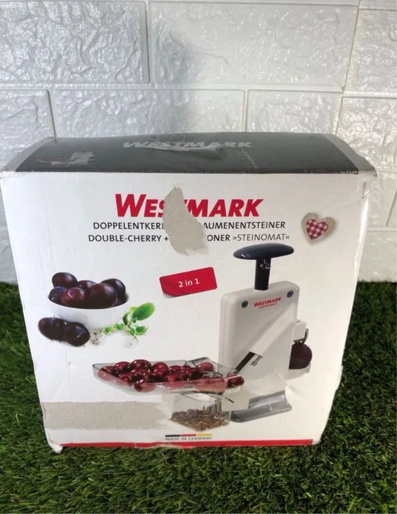 Deshuesador doble de cerezas y ciruelas Westmark