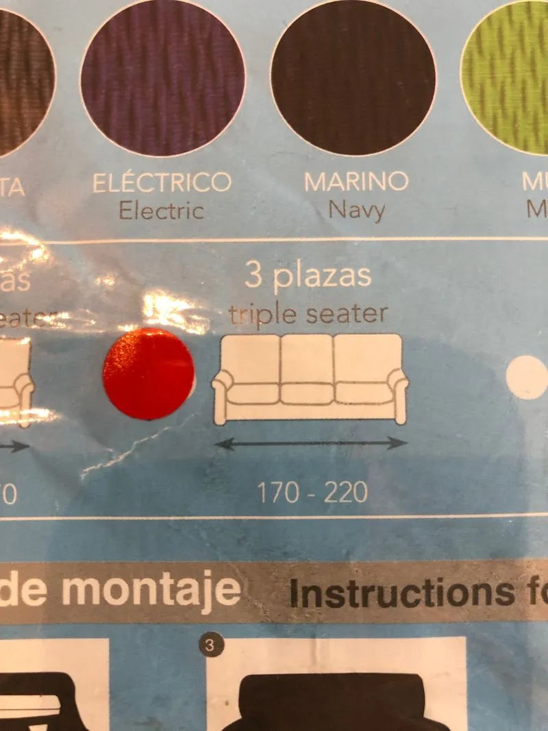 Funda para Sofa 3 Plazas