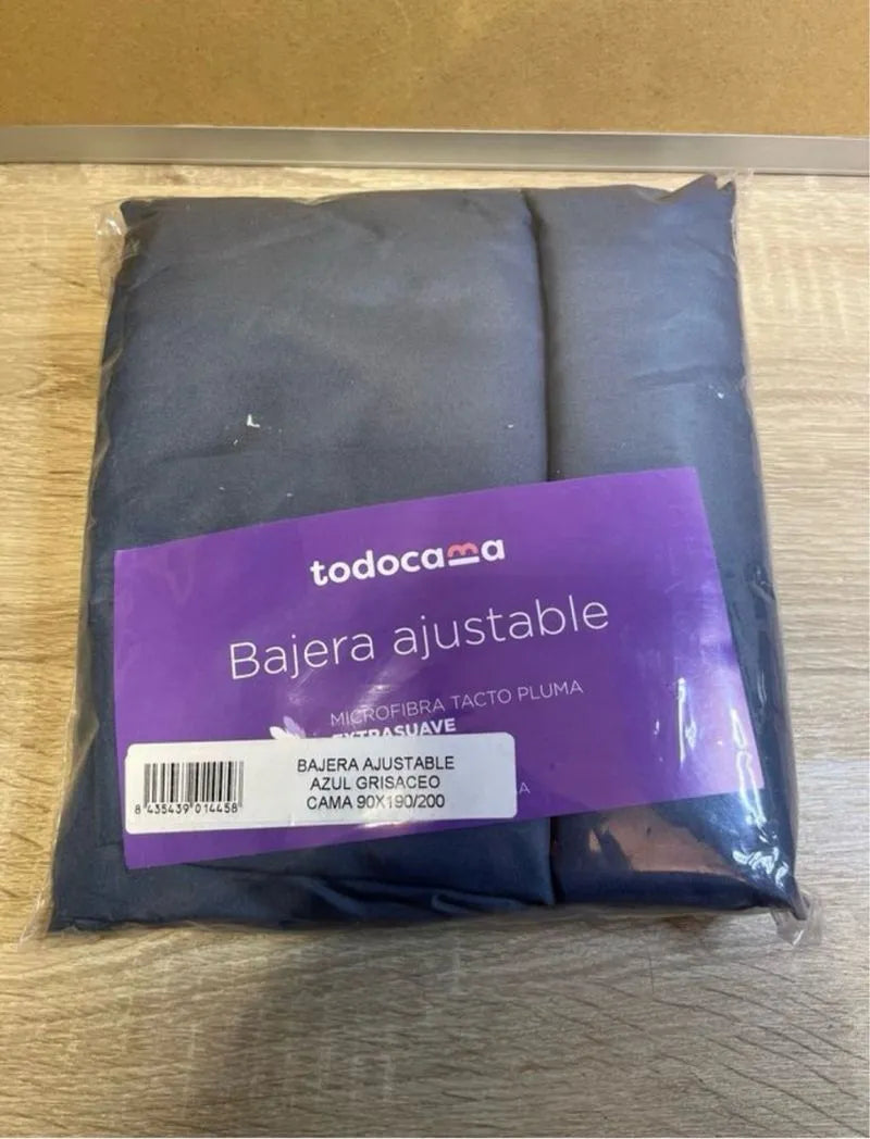 Sábana Bajera Ajustable de Microfibra Todocama