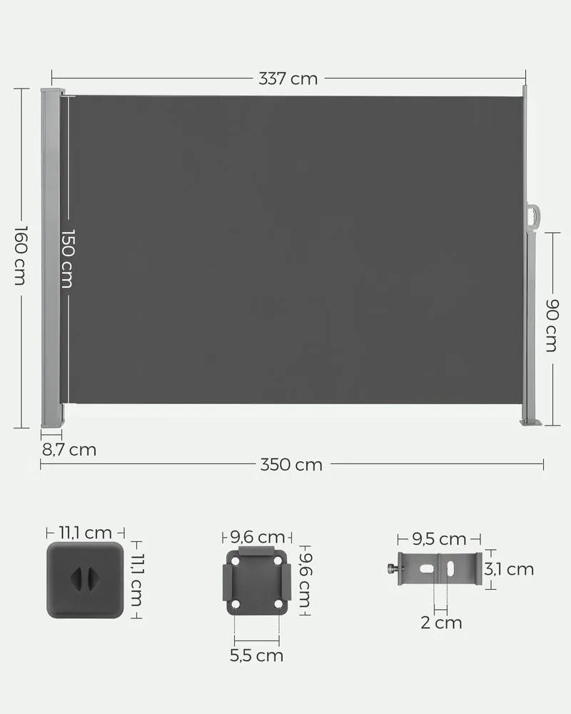 Toldo Lateral - SONGMICS