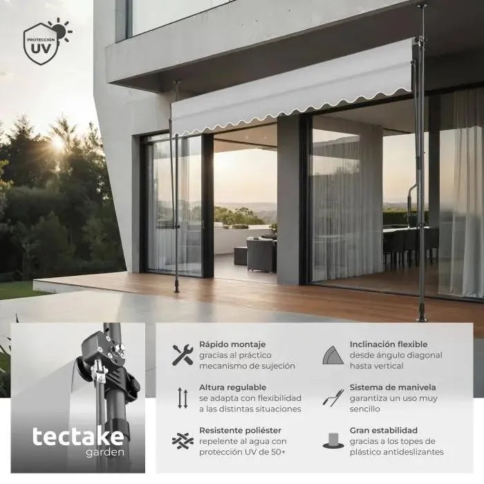 Toldo plegable para balcón