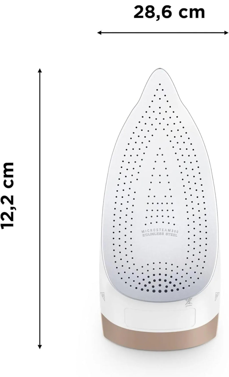 Plancha de vapor acero inoxidable - Rowenta