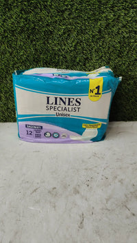 Lines Specialist 14 compresas para incontinencia, para hombre y mujer