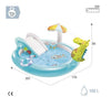 Piscina infantil hinchable con dispersor de agua INTEX