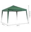 Carpa plegable 3x3 - KG KITGARDEN