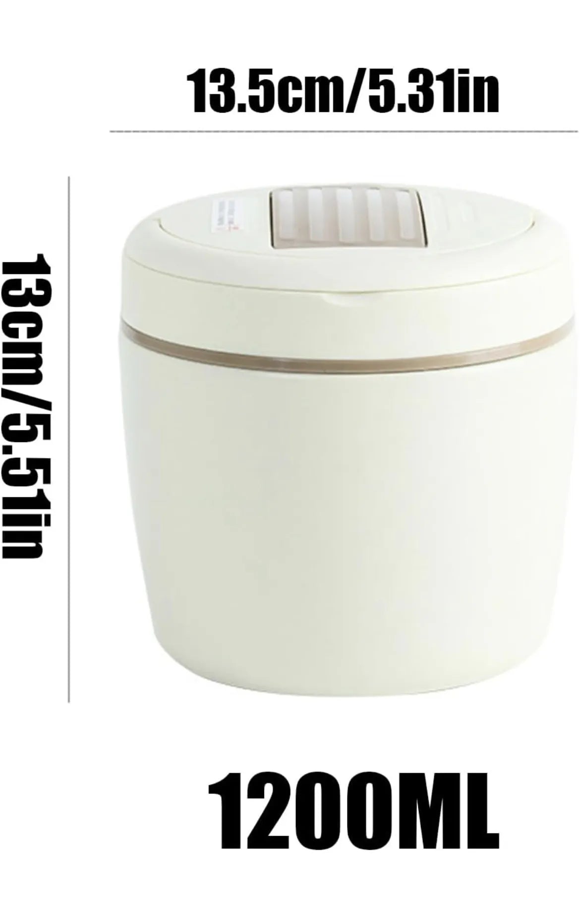Fiambrera térmica de 1,2 L
