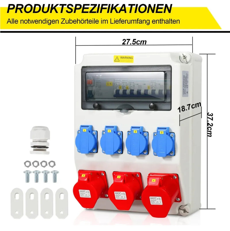 Distribuidor de pared con disyuntor - Randaco