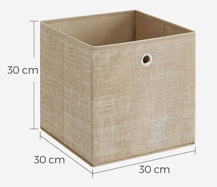 Juego de 5 Cajas de Tela