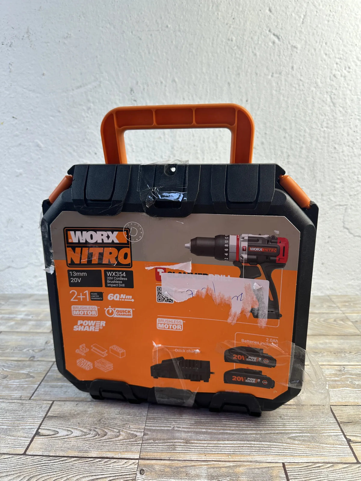 Taladro Percutor Worx