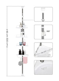 Estante de Baño Ajustable SONGMICS