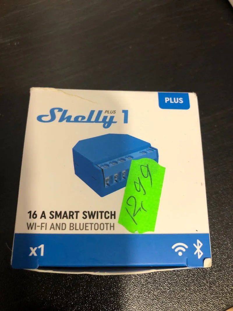 Shelly Plus 1 - Relé Wi-Fi y Bluetooth