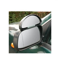Retrovisor Negro Ovalado