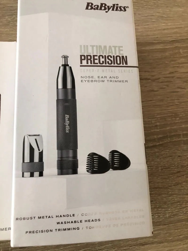Recortadora Nariz y Orejas BaByliss + Accesorios