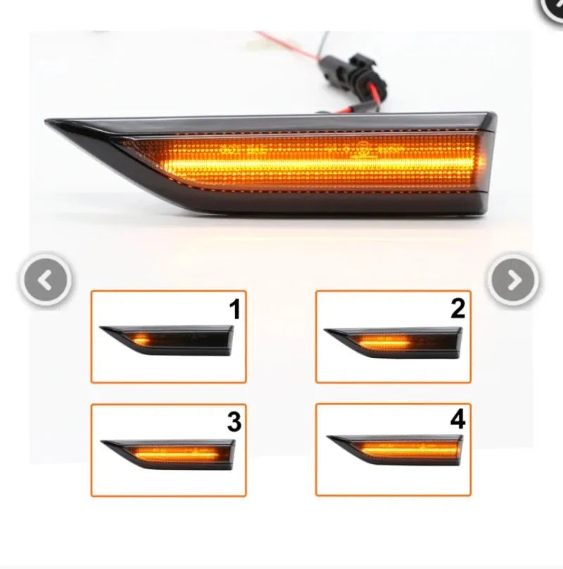 Intermitentes LEDAhumados CADDY