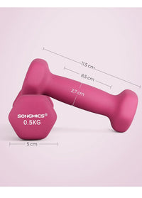 Juego de 2 mancuernas de 0,5KG SONGMICS