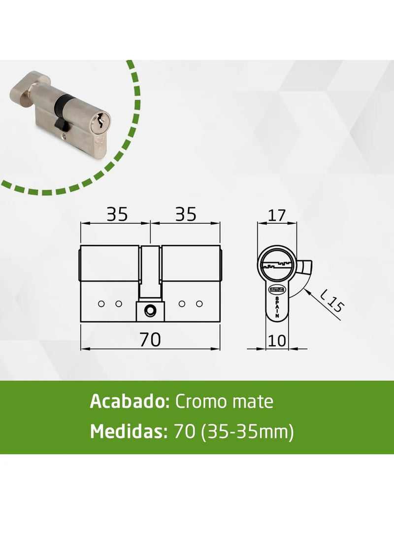Cilindro de seguridad Amig