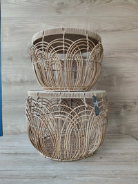 Juego de 2 cestas - HOME DECO
