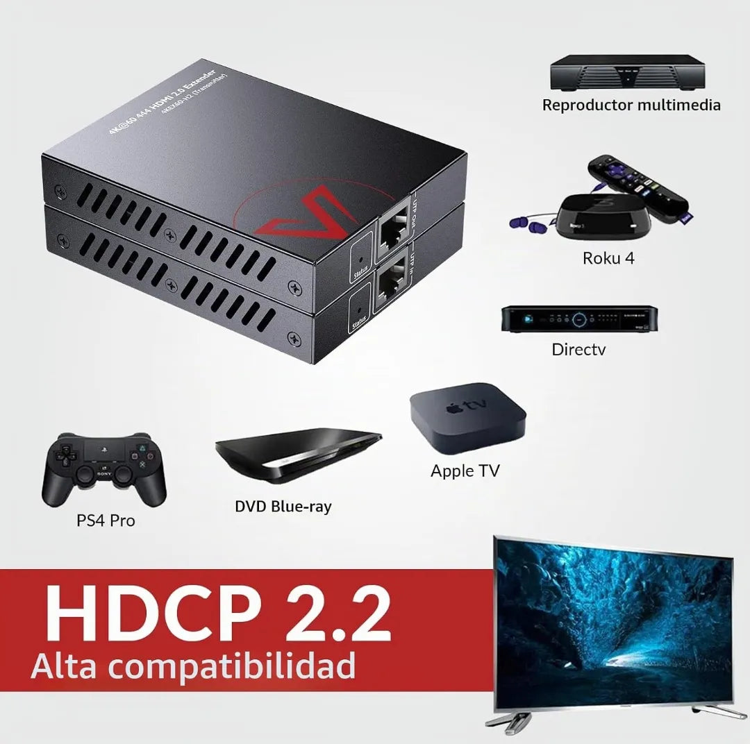 Extensor de HDMI upt hasta 50m - Av access