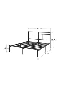 Somier 135x190 cm - Altura 30 cm