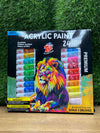 Pintura Acrílica 24 Tubos TBC The Best Crafts