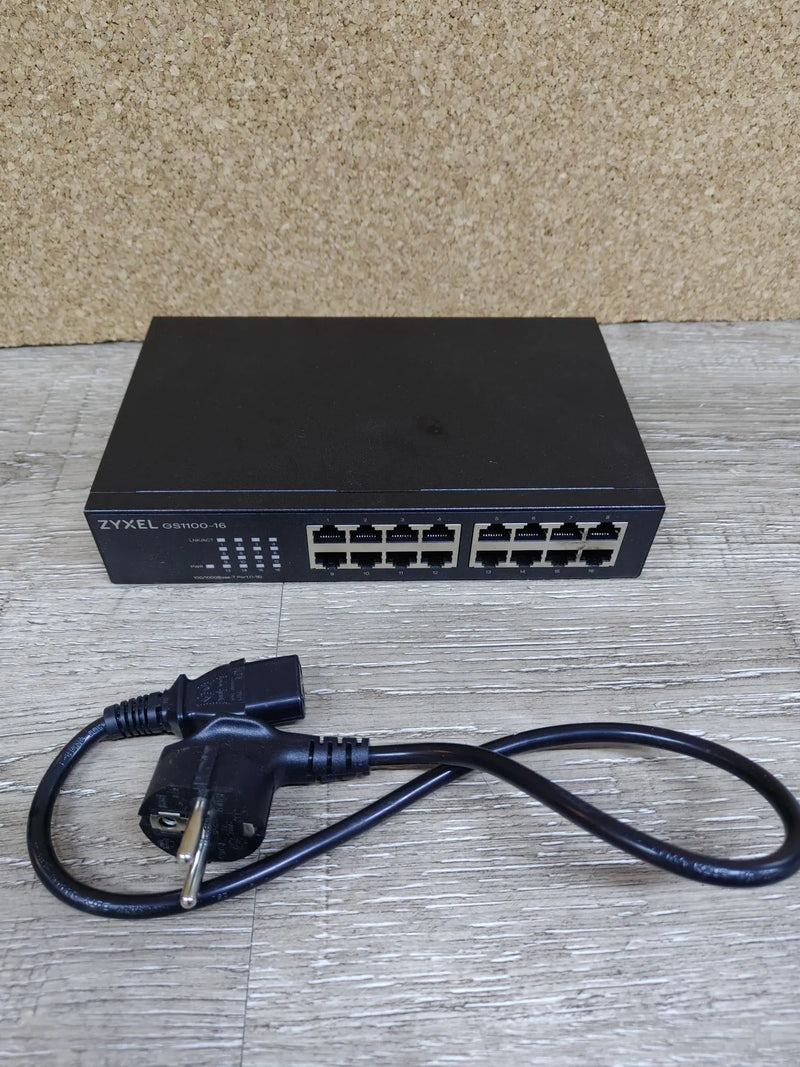 Switch ethernet 16 puertos Zyxel GS1100-16