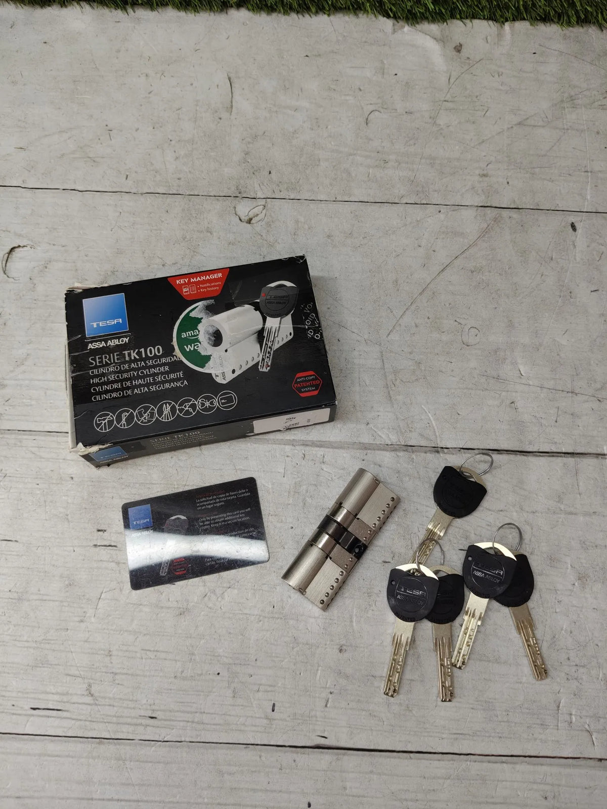 Cilindro de Seguridad Tk1 - TESA