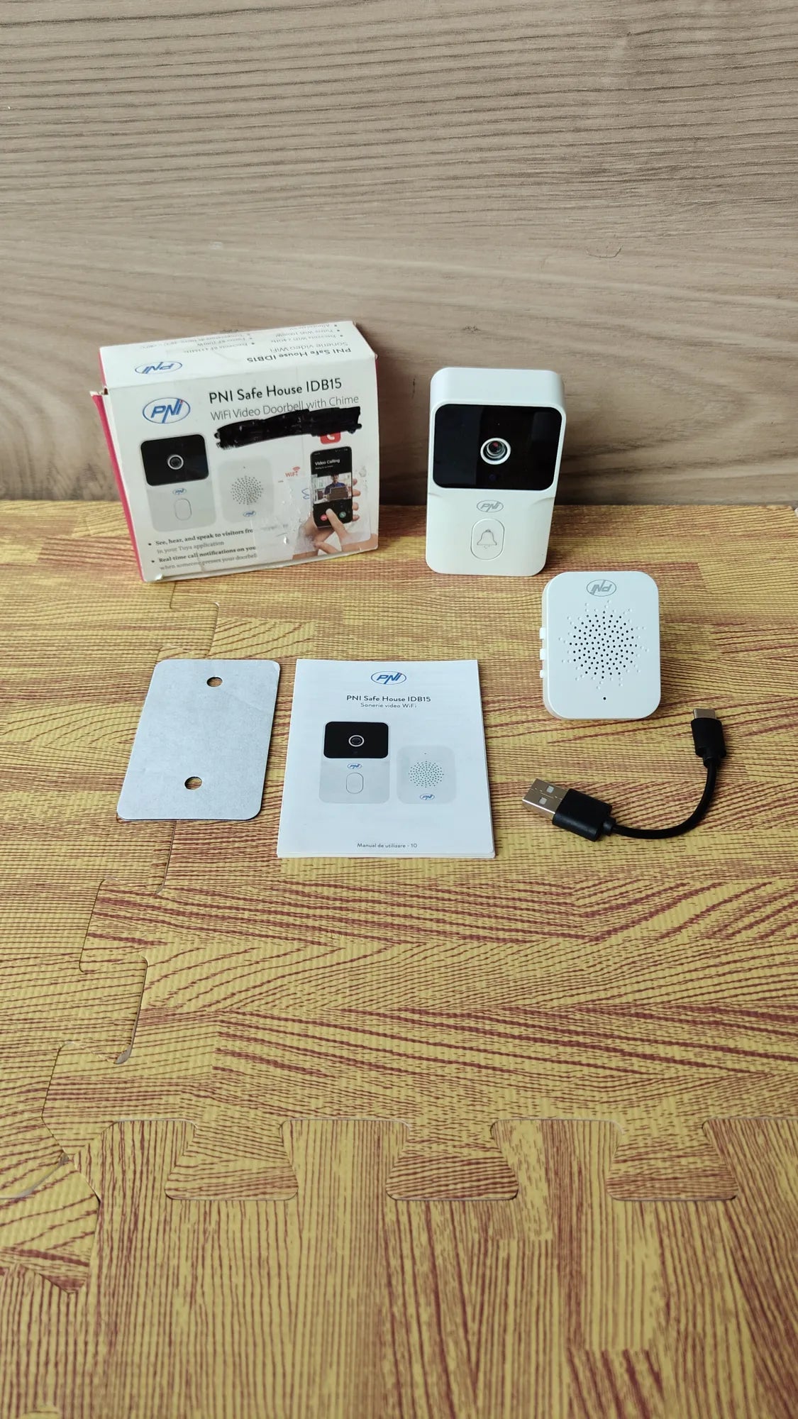 Timbre con Video WiFi, visión Nocturna