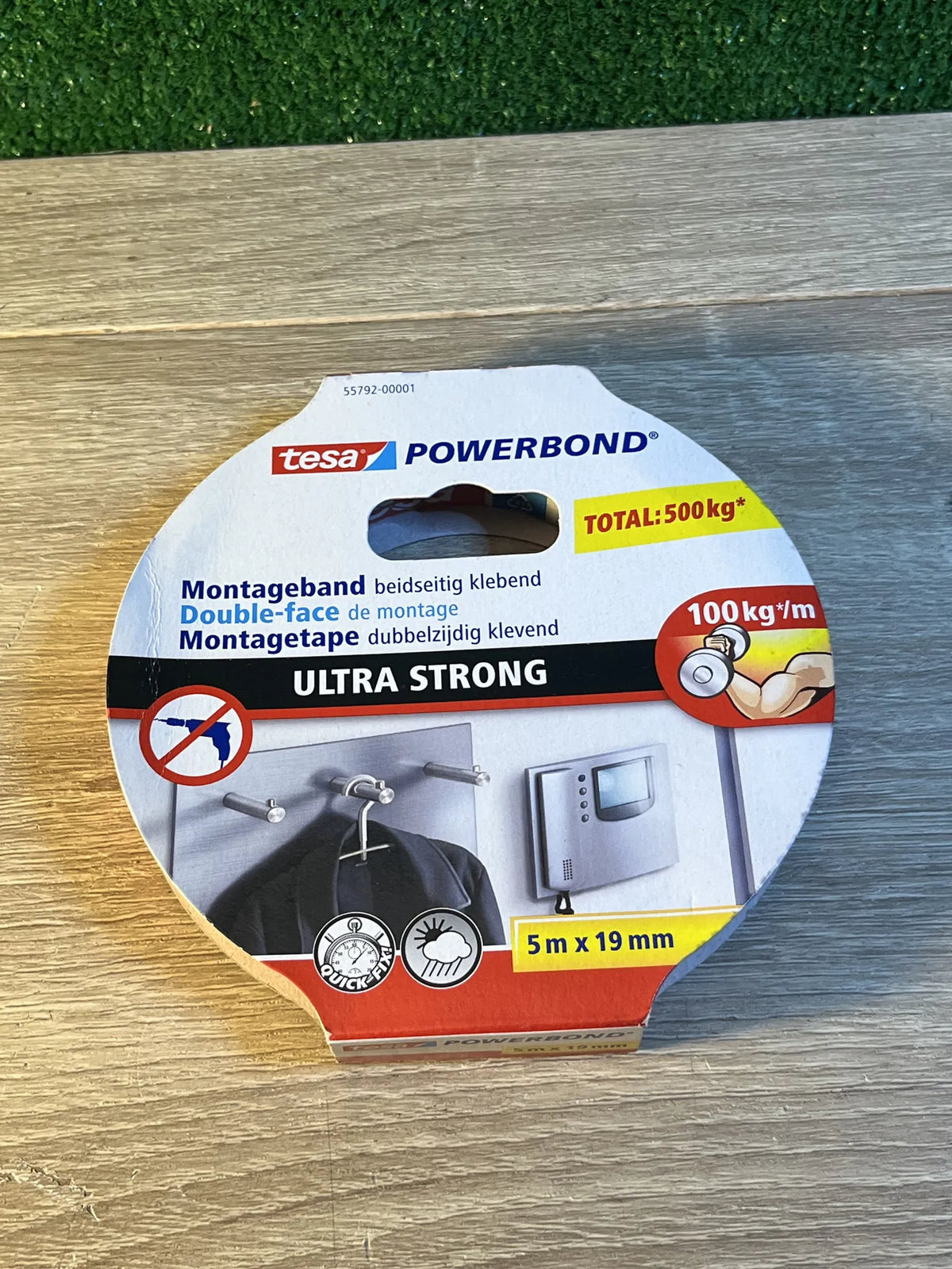 Cinta de doble cara tesa Powerbond Ultra Fuerte
