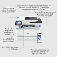 Impresora multifunción impresión doble cara - Hp