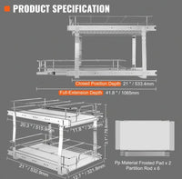 Organizador Extraíble - VEVOR