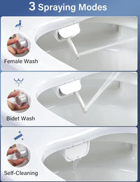 Tapa de asiento con chorro de agua - Yeaupe