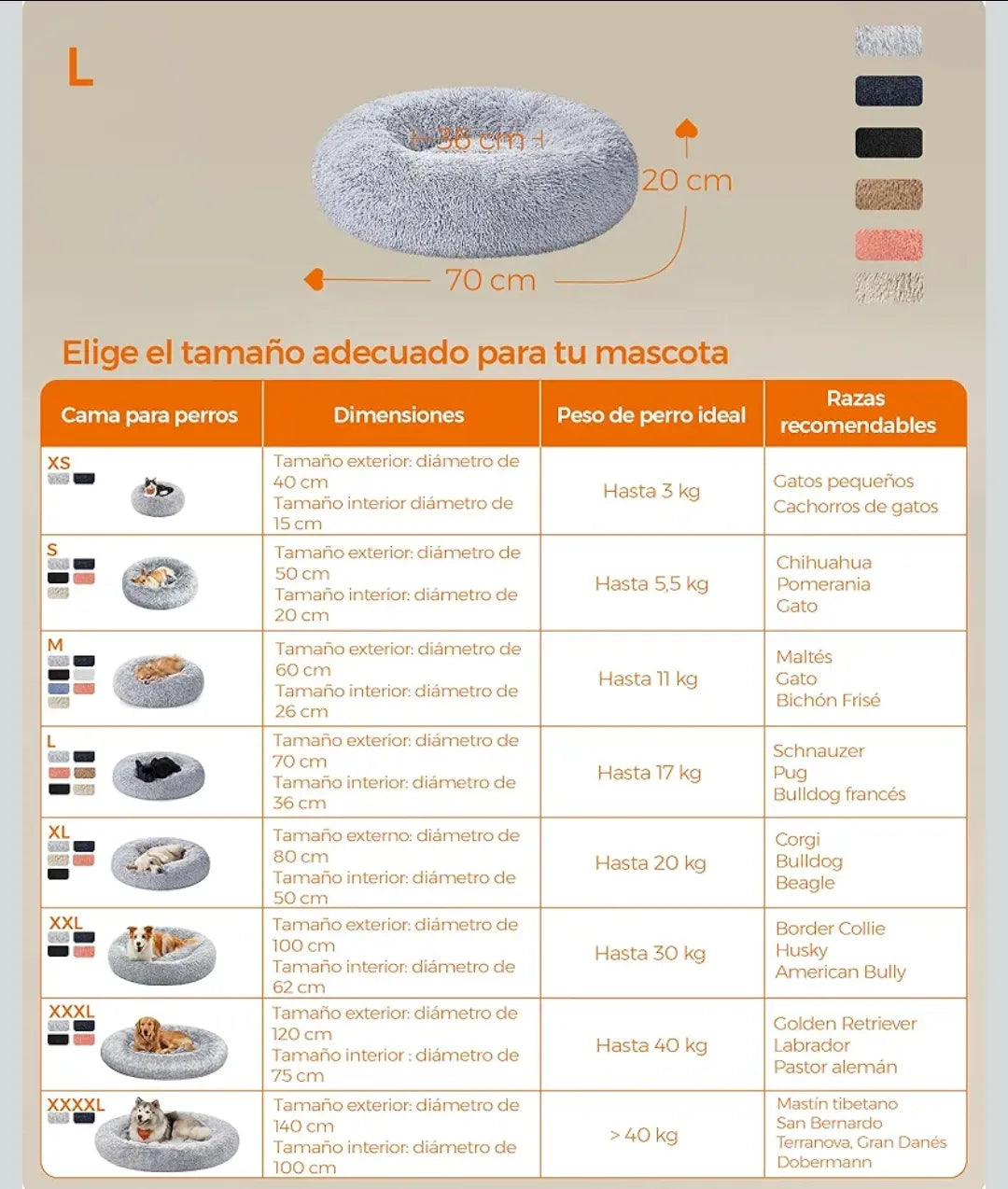 Cama de Perros