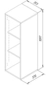 Estantería de madera - VCM para Libros Carpeta