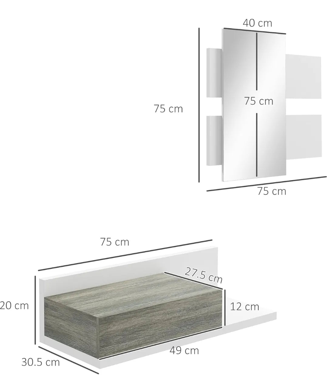 Juego de muebles de entrada - VCM