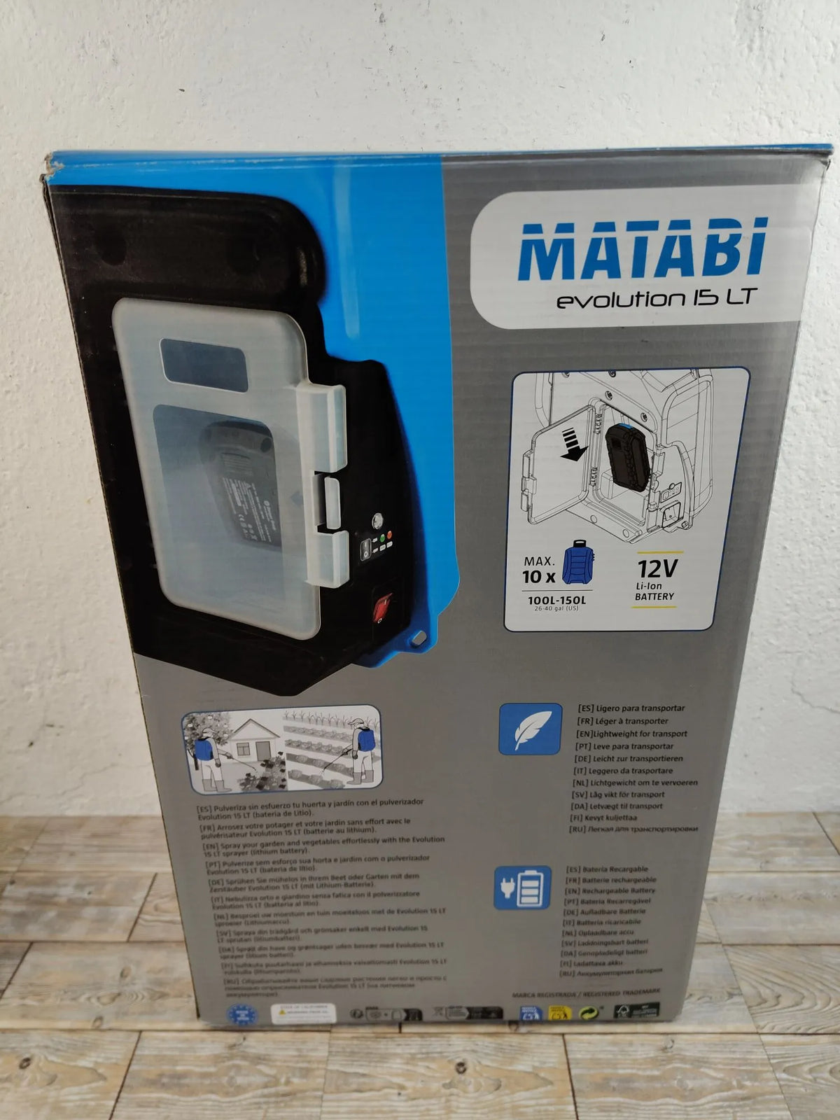 Pulverizador eléctrico - Matabi