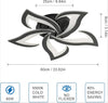 Plafón led 60W diseño moderno - Comely