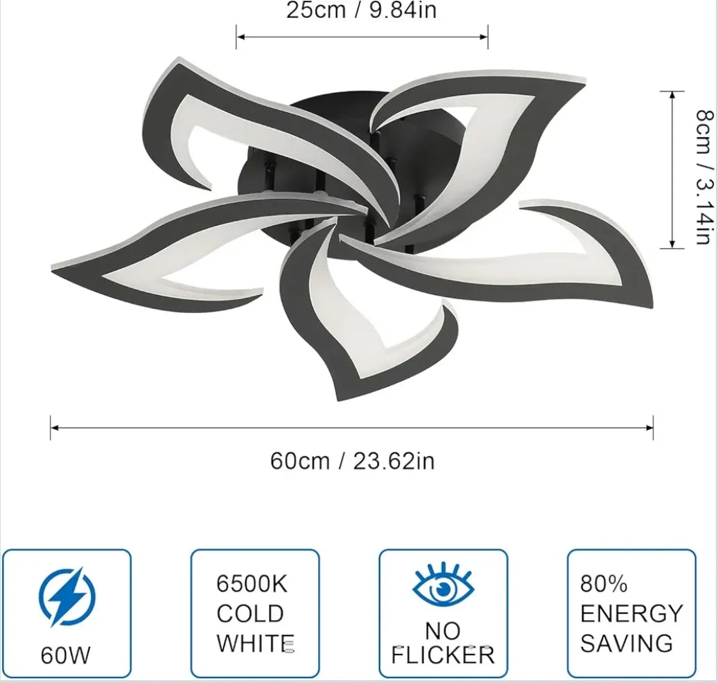 Plafón led 60W diseño moderno - Comely