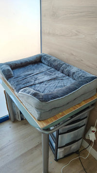 Bedsure Sofá Perro Ortopédica Grande - Cama Perro