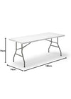 Mesa plegable 180cm - KG KITGARDEN
