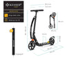 Patinete Scooter Kesser