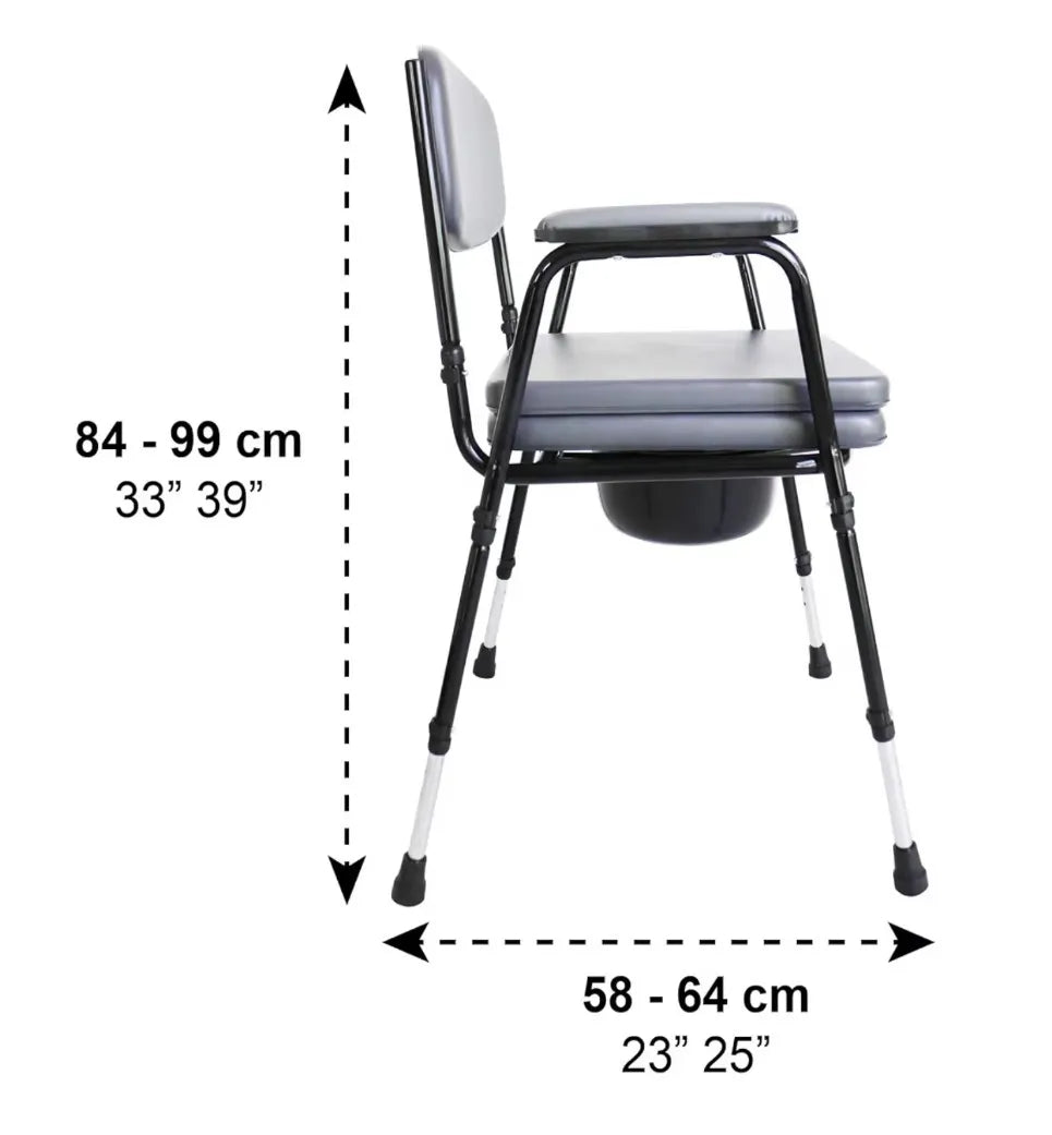 Silla con tapa para WC