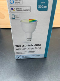Hama 00176548 Wifi Led Gu10 Bombilla Alexa, 4.5 W